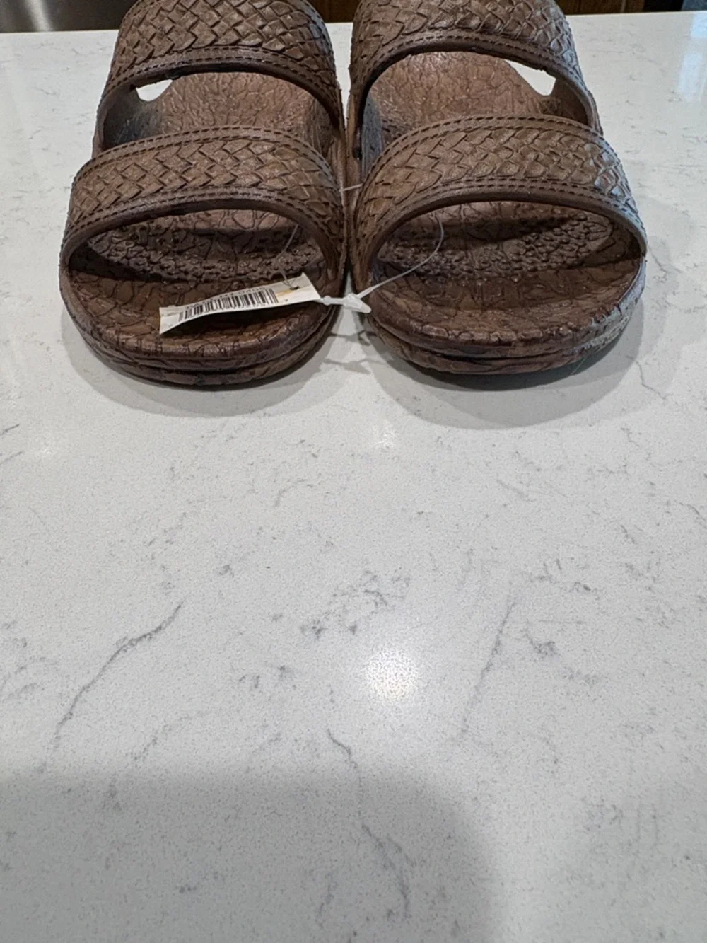 Pali Hawaii Brown Slide Sandals - Picture 2 of 7